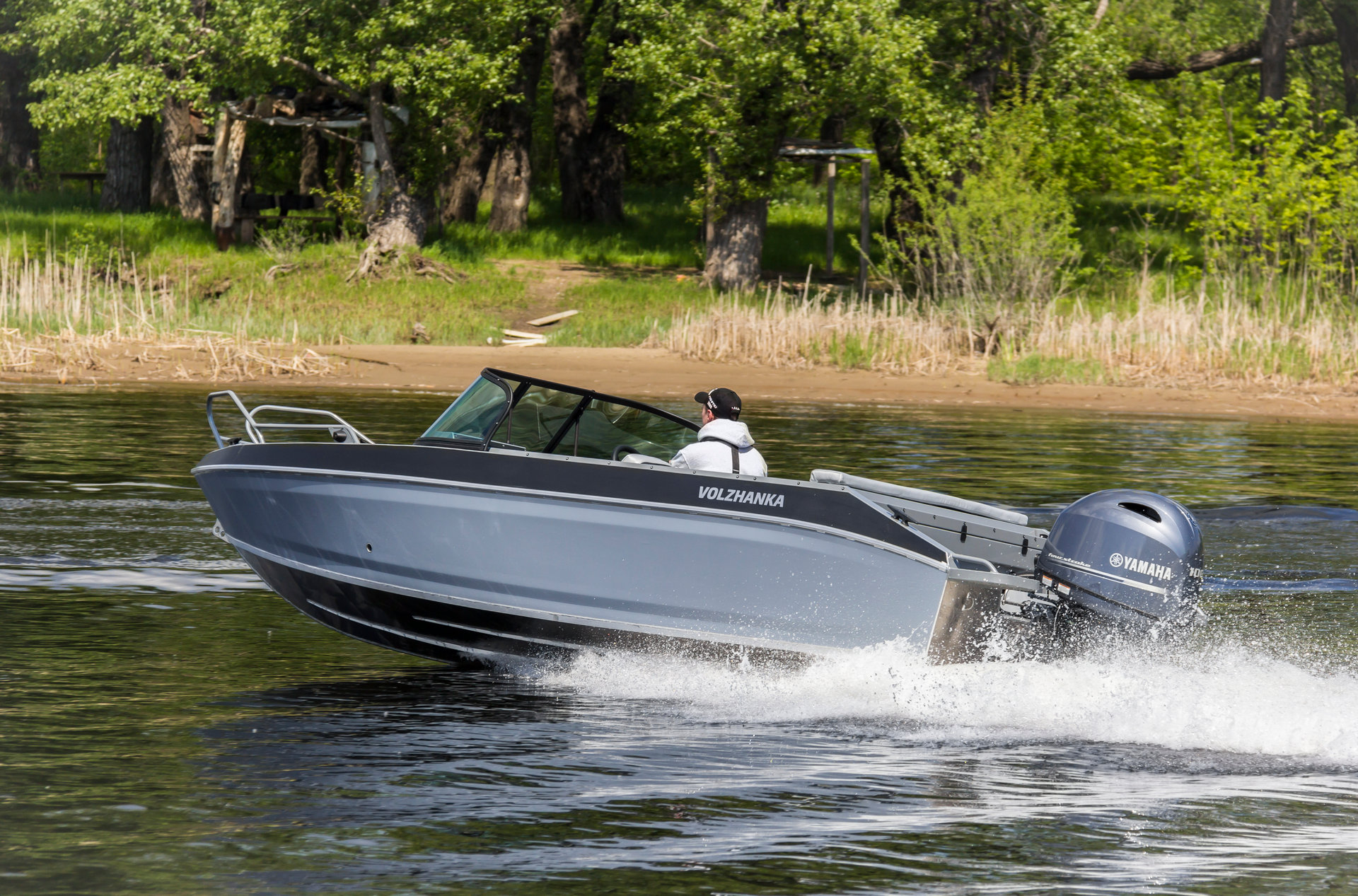 YAVA XL FISH с мотором YAMAHA 130 (4Т)