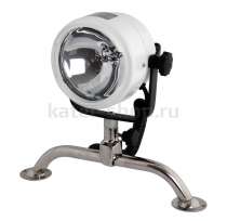 Прожектор дальнего света Osculati Night Eye (100+100 Вт, 100-600м),  на релинг,в прикуриватель